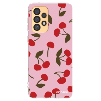 Picasee husă transparentă din silicon pentru Samsung Galaxy A33 5G A336 - Cherry