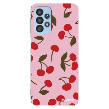 Picasee husă transparentă din silicon pentru Samsung Galaxy A23 A235F 4G - Cherry