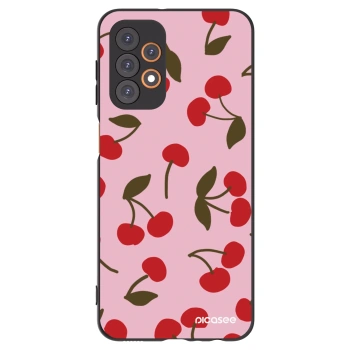 Picasee husă neagră din silicon pentru Samsung Galaxy A23 A236B 5G - Cherry