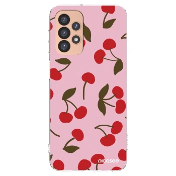 Picasee husă transparentă din silicon pentru Samsung Galaxy A23 A236B 5G - Cherry