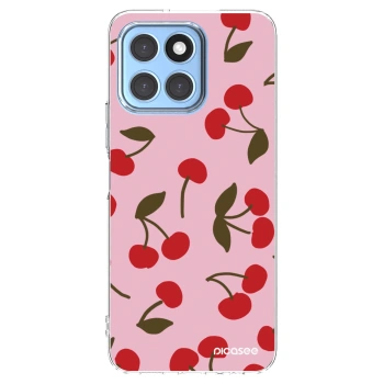 Picasee husă transparentă din silicon pentru Honor X8 5G - Cherry