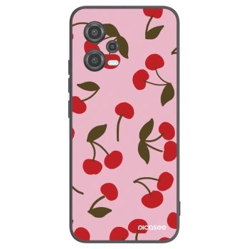Picasee husă neagră din silicon pentru Xiaomi Poco X5 - Cherry