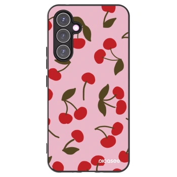Picasee husă neagră din silicon pentru Samsung Galaxy A54 5G A546B - Cherry