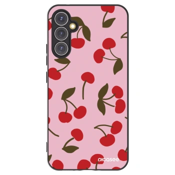 Picasee husă neagră din silicon pentru Samsung Galaxy A34 5G A346B - Cherry