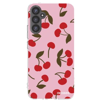 Picasee husă transparentă din silicon pentru Samsung Galaxy A34 5G A346B - Cherry