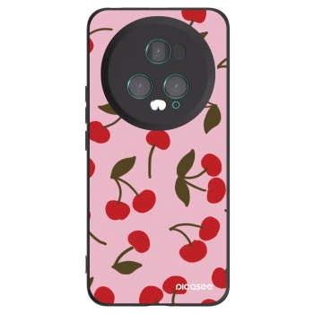 Picasee husă neagră din silicon pentru Honor Magic5 Pro - Cherry
