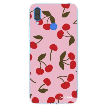 Picasee husă transparentă din silicon pentru Huawei Nova 3i - Cherry