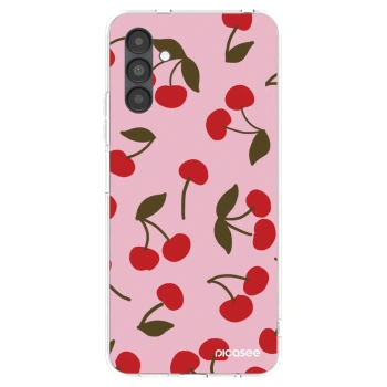 Picasee husă transparentă din silicon pentru Samsung Galaxy A04s A047F - Cherry
