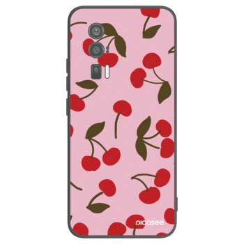 Picasee husă neagră din silicon pentru Xiaomi Poco F5 Pro 5G - Cherry