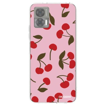 Picasee husă transparentă din silicon pentru Motorola Edge 30 Neo - Cherry