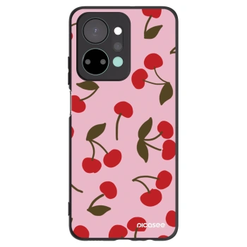 Picasee husă neagră din silicon pentru Honor X7a - Cherry