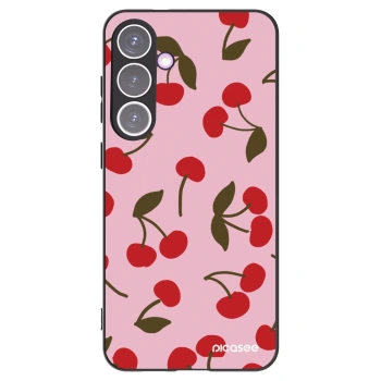 Picasee husă neagră din silicon pentru Samsung Galaxy S24+ S926B 5G - Cherry