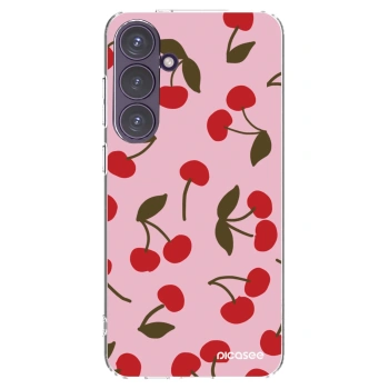 Picasee husă transparentă din silicon pentru Samsung Galaxy S24+ S926B 5G - Cherry