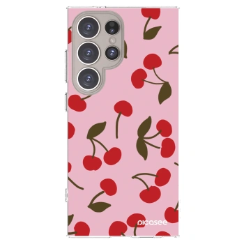 Picasee husă transparentă din silicon pentru Samsung Galaxy S24 Ultra S928B 5G - Cherry