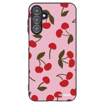Picasee husă neagră din silicon pentru Samsung Galaxy A15 A156B 5G - Cherry