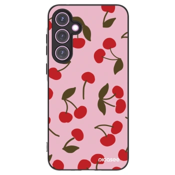 Picasee husă neagră din silicon pentru Samsung Galaxy A35 5G A356B - Cherry