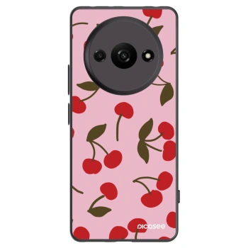 Picasee husă neagră din silicon pentru Xiaomi Redmi A3 - Cherry