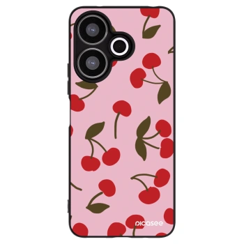 Picasee husă neagră din silicon pentru Xiaomi Redmi 13 4G - Cherry