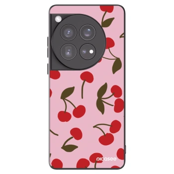 Picasee husă neagră din silicon pentru OnePlus 12 5G - Cherry