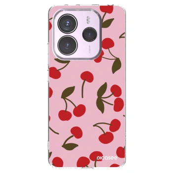 Picasee husă transparentă din silicon pentru Xiaomi Redmi Note 14 5G - Cherry