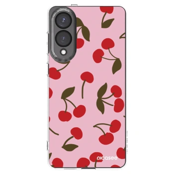 Picasee husă transparentă din silicon pentru Samsung Galaxy S25 Edge 5G - Cherry