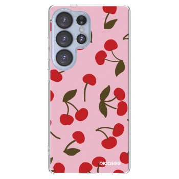 Picasee husă transparentă din silicon pentru Samsung Galaxy S25 Ultra 5G - Cherry