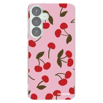 Picasee husă transparentă din silicon pentru Samsung Galaxy S25+ 5G - Cherry