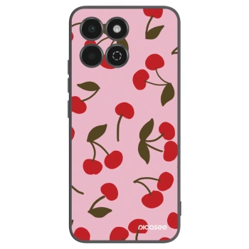 Picasee husă neagră din silicon pentru Honor 200 Smart 5G - Cherry