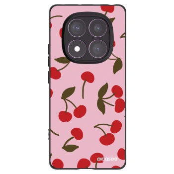 Picasee husă neagră din silicon pentru Xiaomi Redmi Note 14 Pro 4G - Cherry