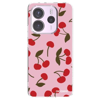 Picasee husă transparentă din silicon pentru Xiaomi Redmi Note 14 4G - Cherry