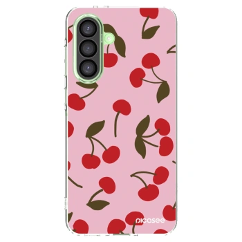 Picasee husă transparentă din silicon pentru Samsung Galaxy A26 5G A266B - Cherry