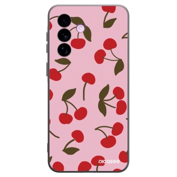 Picasee husă neagră din silicon pentru Samsung Galaxy A57 5G - Cherry