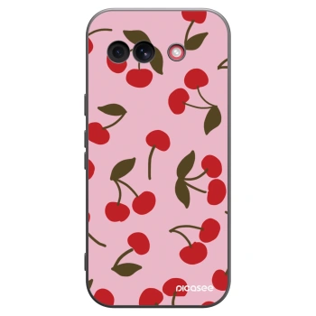 Picasee husă neagră din silicon pentru Google Pixel 10a - Cherry