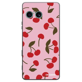 Picasee husă neagră din silicon pentru Sony Xperia 10 VII - Cherry