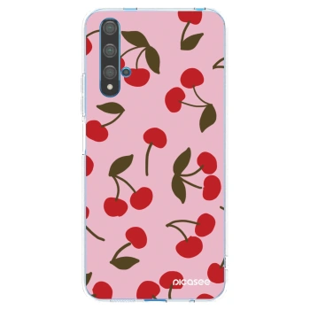 Picasee husă transparentă din silicon pentru Huawei Nova 5T - Cherry