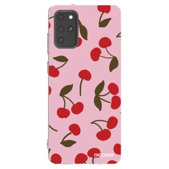 Picasee husă transparentă din silicon pentru Samsung Galaxy S20+ G985F - Cherry