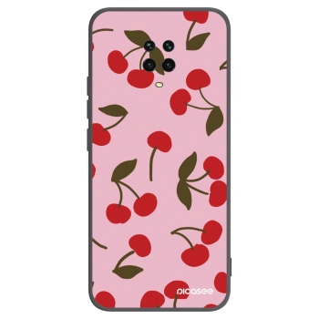 Picasee husă neagră din silicon pentru Xiaomi Redmi Note 9S - Cherry