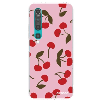 Picasee husă transparentă din silicon pentru Xiaomi Mi 10 - Cherry