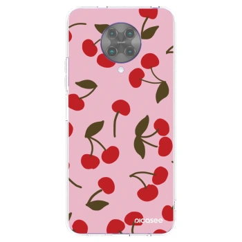 Picasee husă transparentă din silicon pentru Xiaomi Poco F2 Pro - Cherry