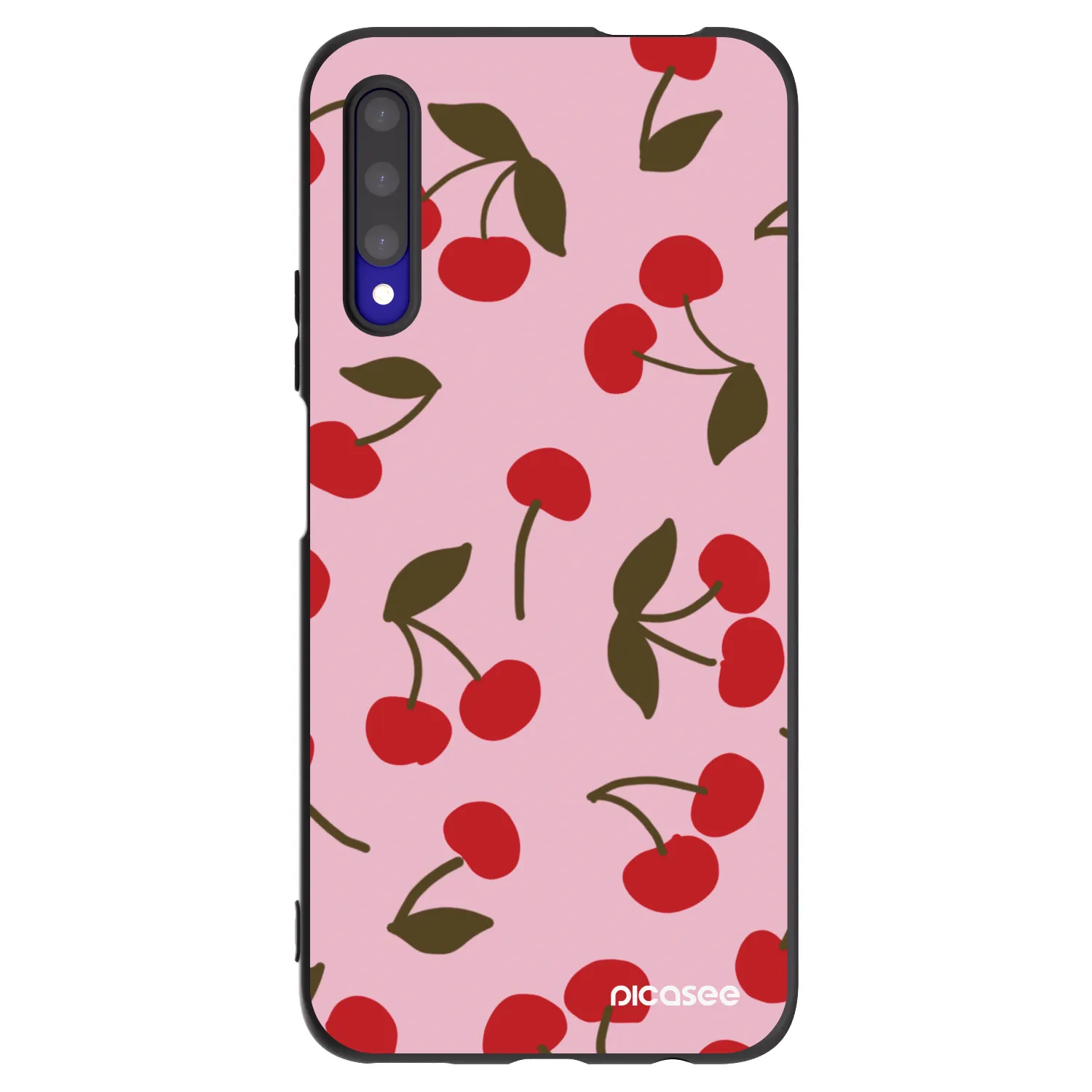 Picasee husă neagră din silicon pentru Honor 9X Pro - Cherry