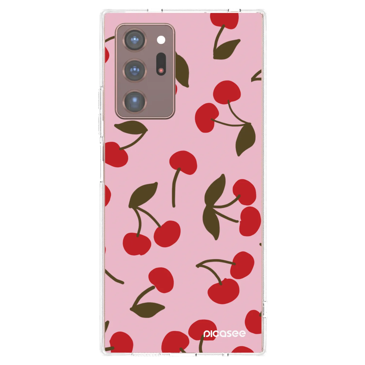 Picasee husă transparentă din silicon pentru Samsung Galaxy Note 20 Ultra - Cherry