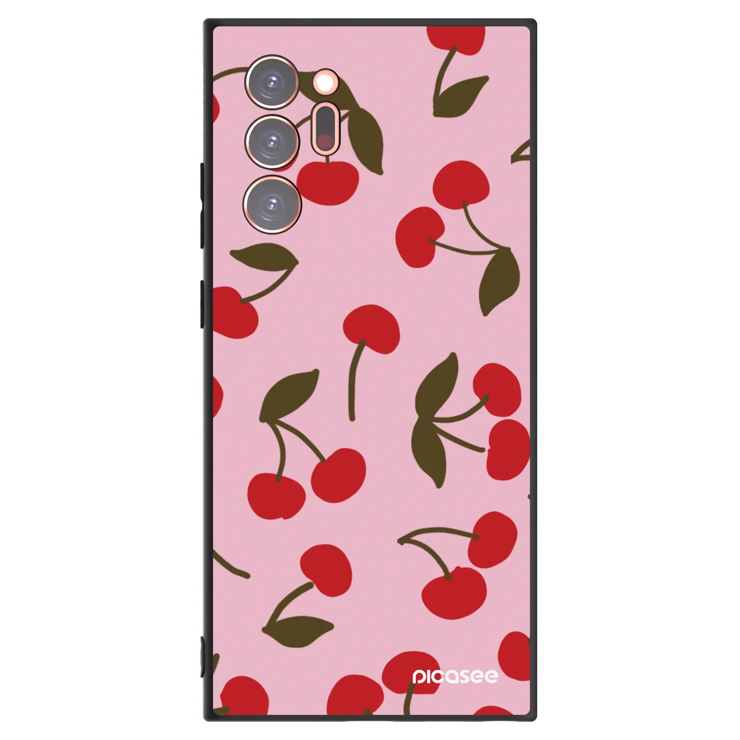 Picasee husă neagră din silicon pentru Samsung Galaxy Note 20 Ultra - Cherry