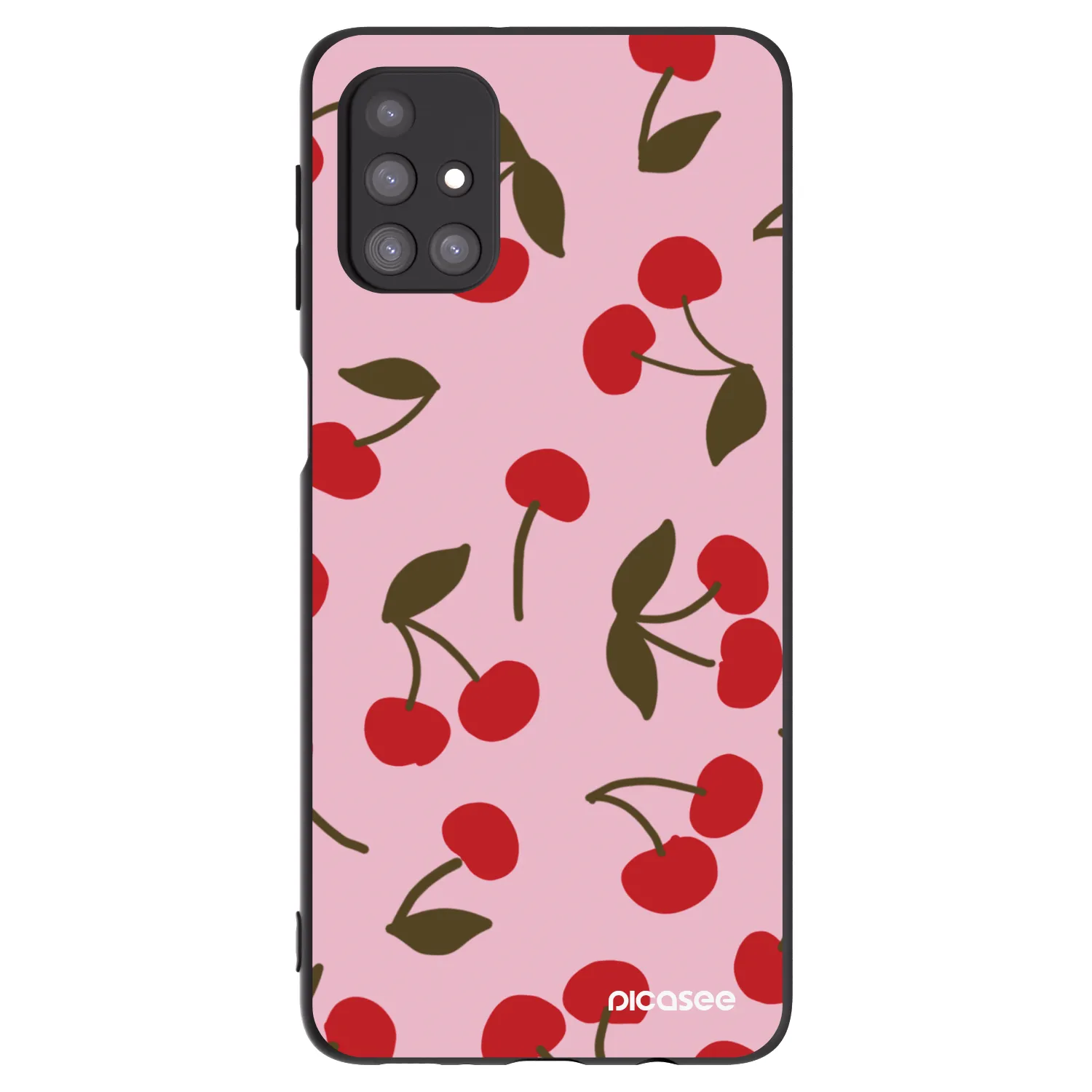 Picasee husă neagră din silicon pentru Samsung Galaxy M31s - Cherry