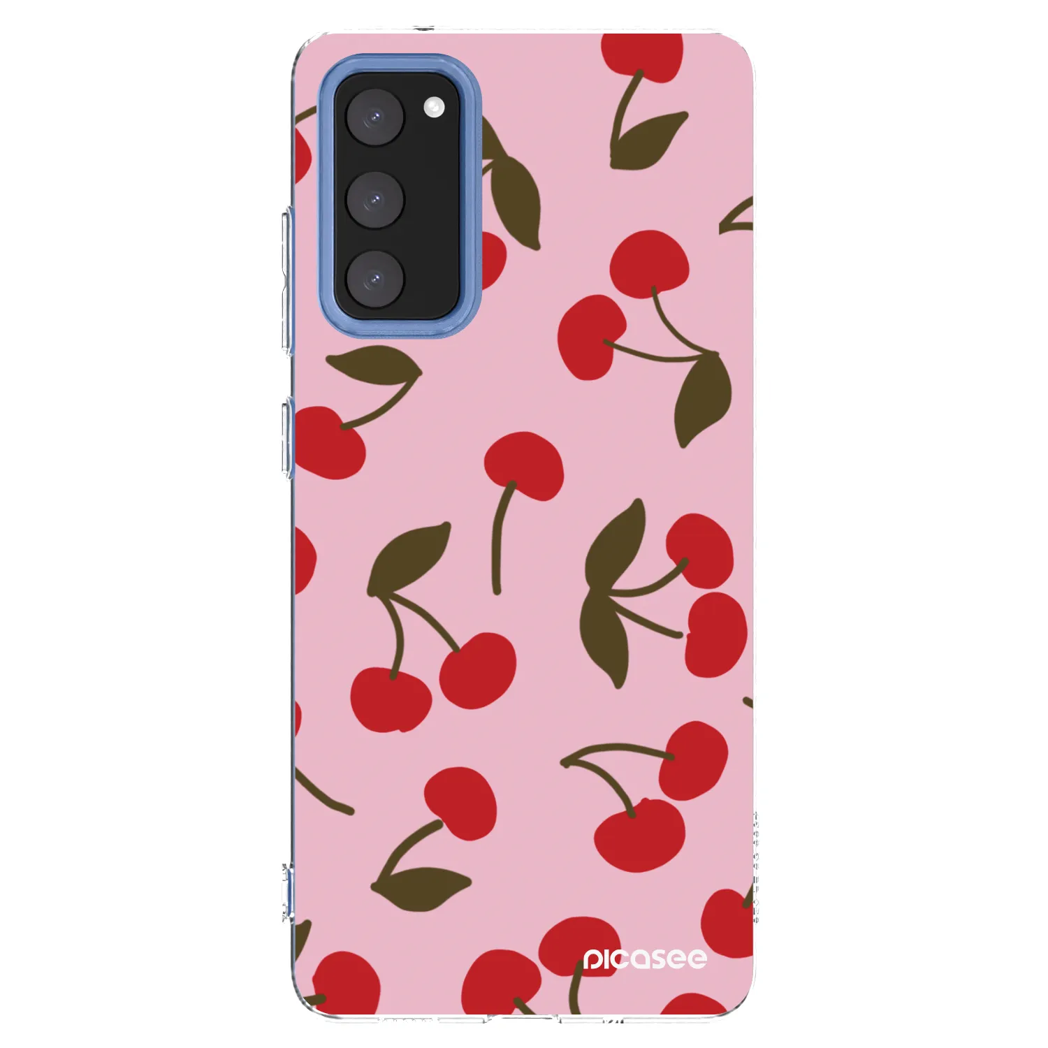 Picasee husă transparentă din silicon pentru Samsung Galaxy S20 FE - Cherry