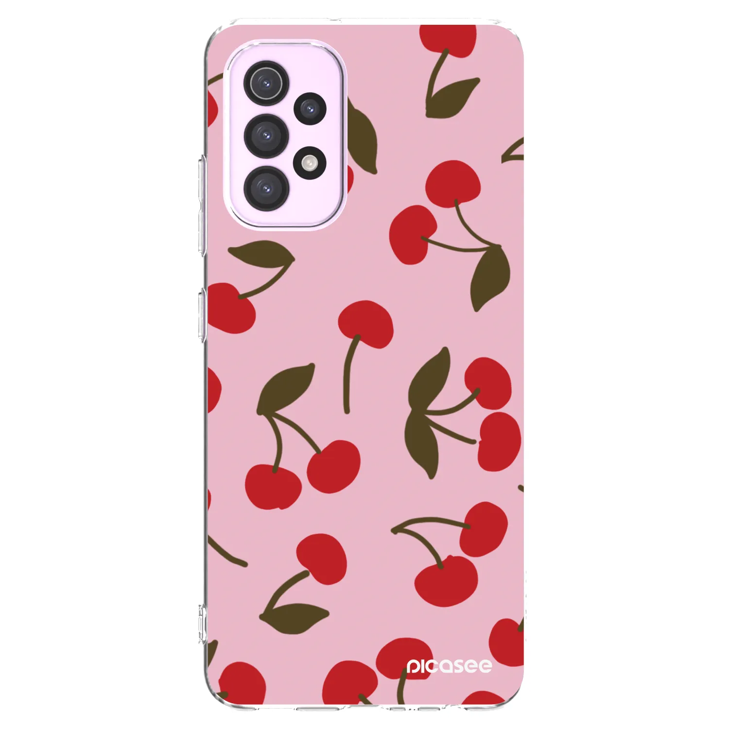 Picasee husă transparentă din silicon pentru Samsung Galaxy A32 5G A326B - Cherry