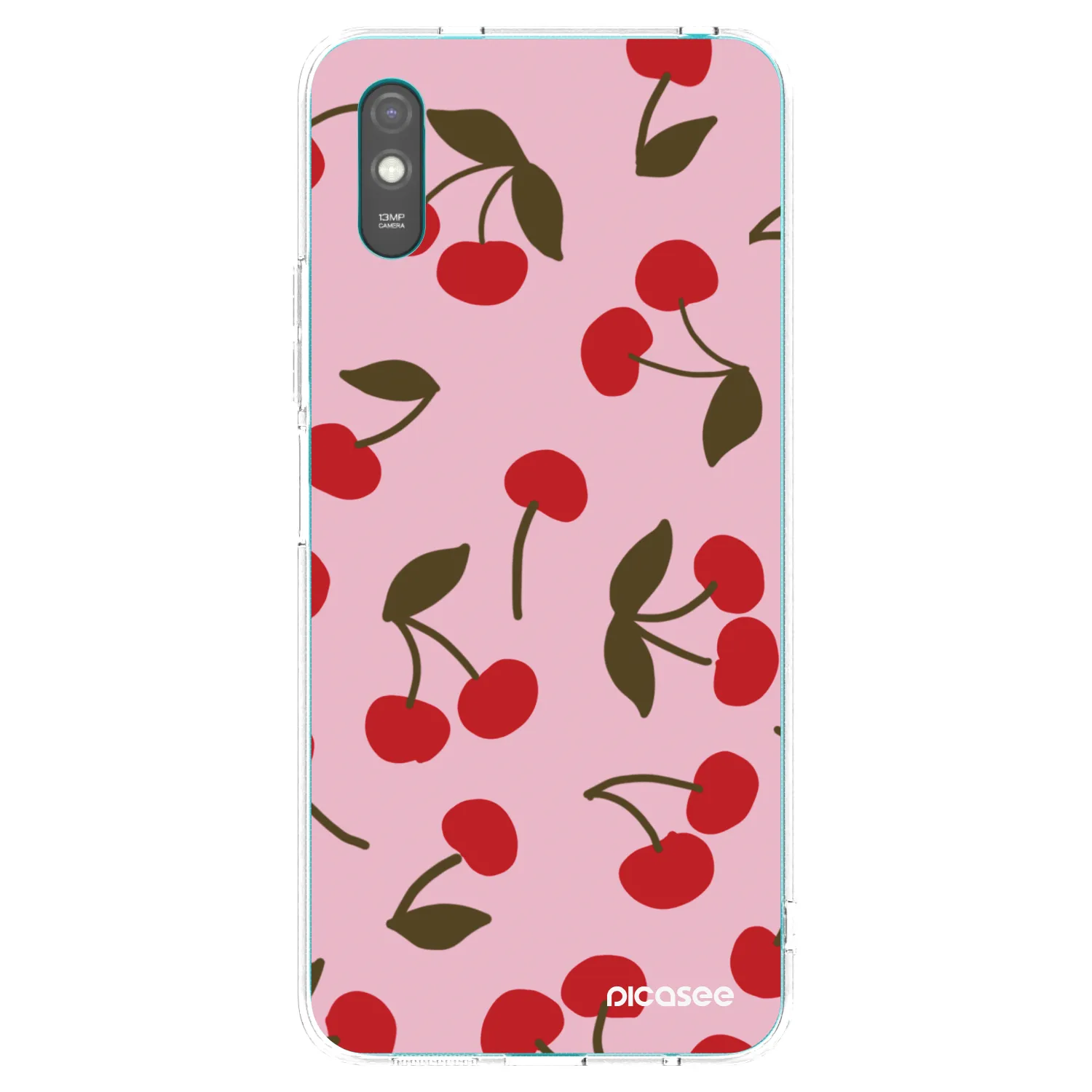 Picasee husă transparentă din silicon pentru Xiaomi Redmi 9AT - Cherry