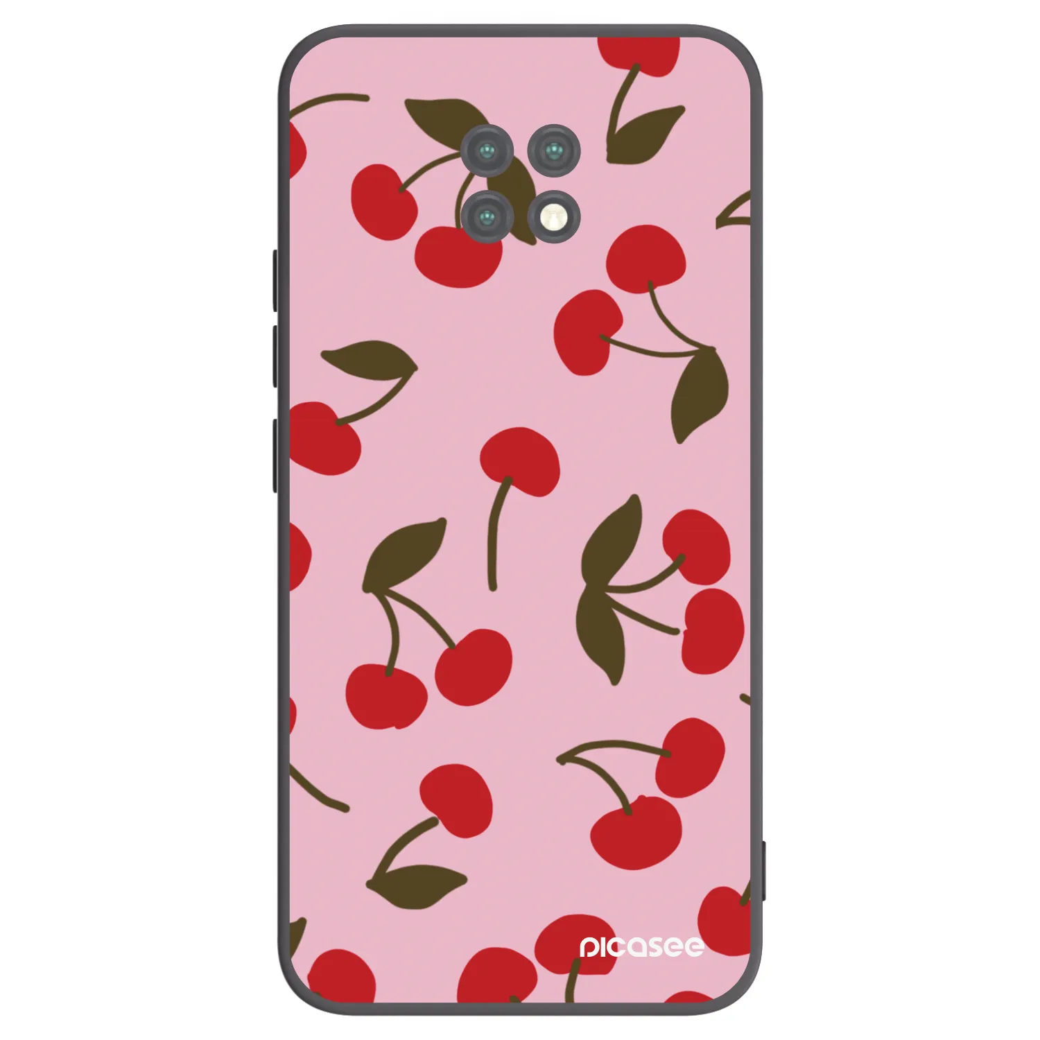 Picasee husă neagră din silicon pentru Xiaomi Redmi Note 9T - Cherry