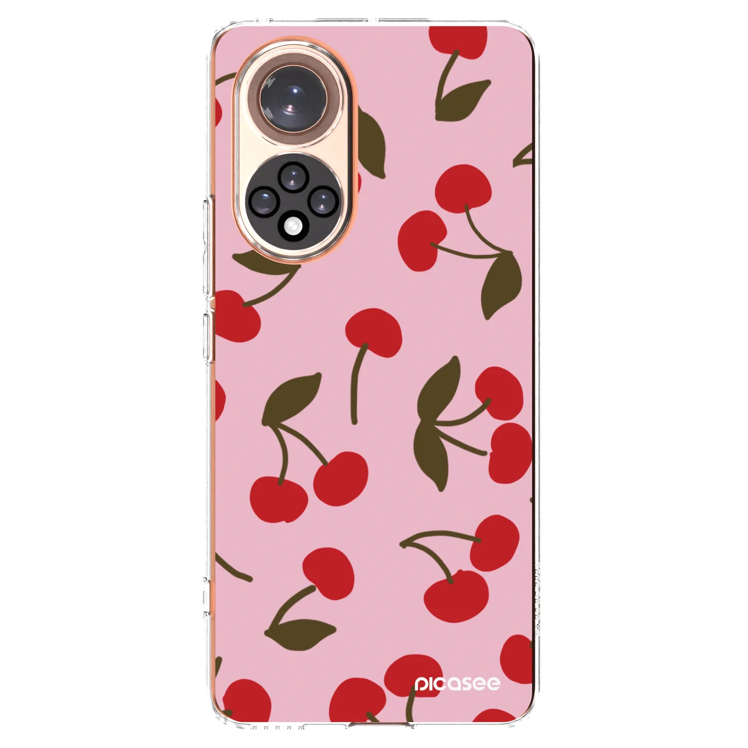 Picasee husă transparentă din silicon pentru Honor 50 5G - Cherry