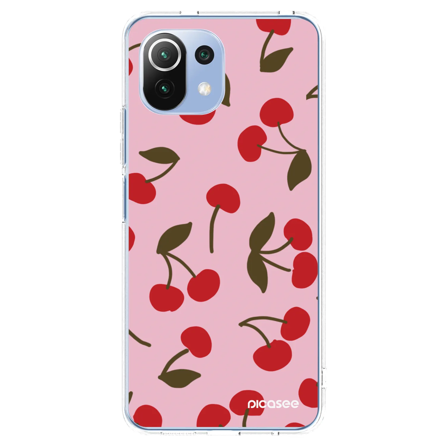 Picasee husă transparentă din silicon pentru Xiaomi 11 Lite 5G NE - Cherry