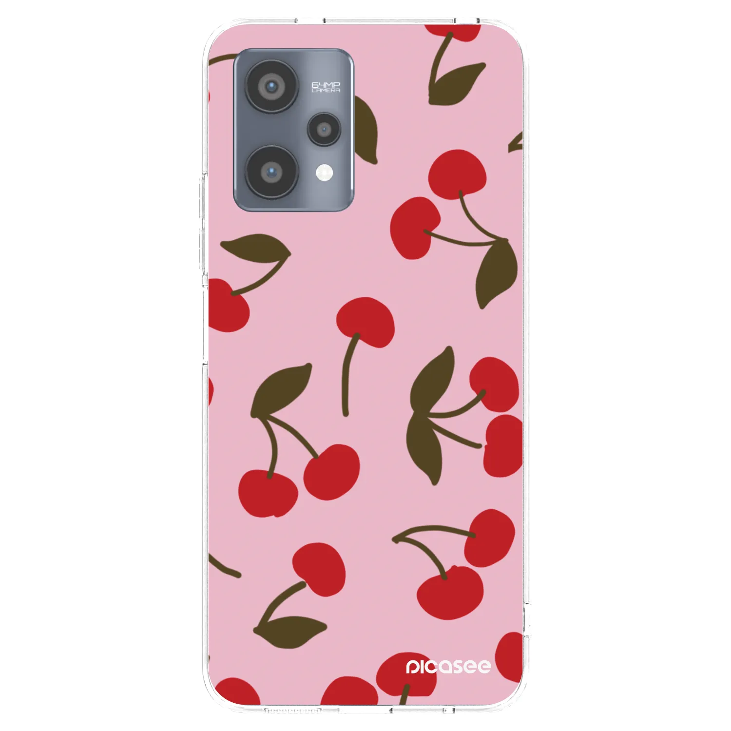 Picasee husă transparentă din silicon pentru Realme 9 Pro 5G - Cherry